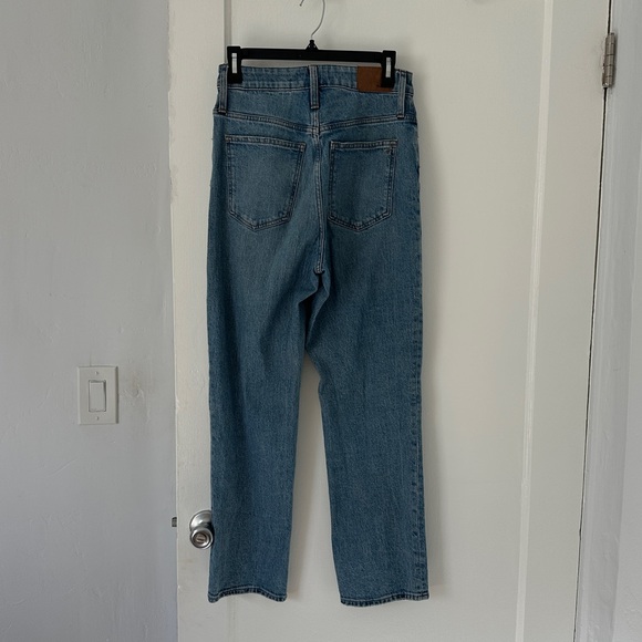 MADEWELL curvy perfect vintage straight jeans 👖 - Picture 2 of 5